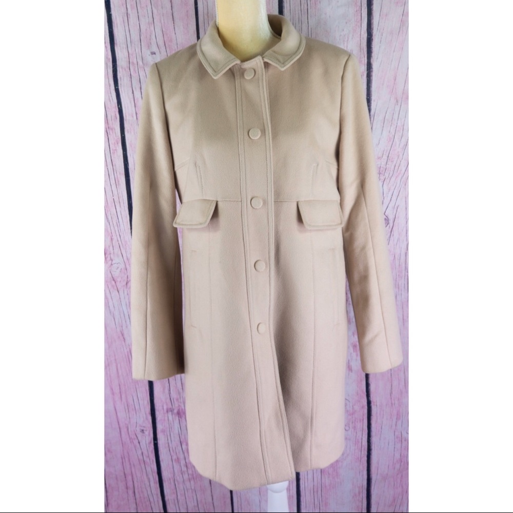 Club Monaco Beige Wool/Cashmere Coat